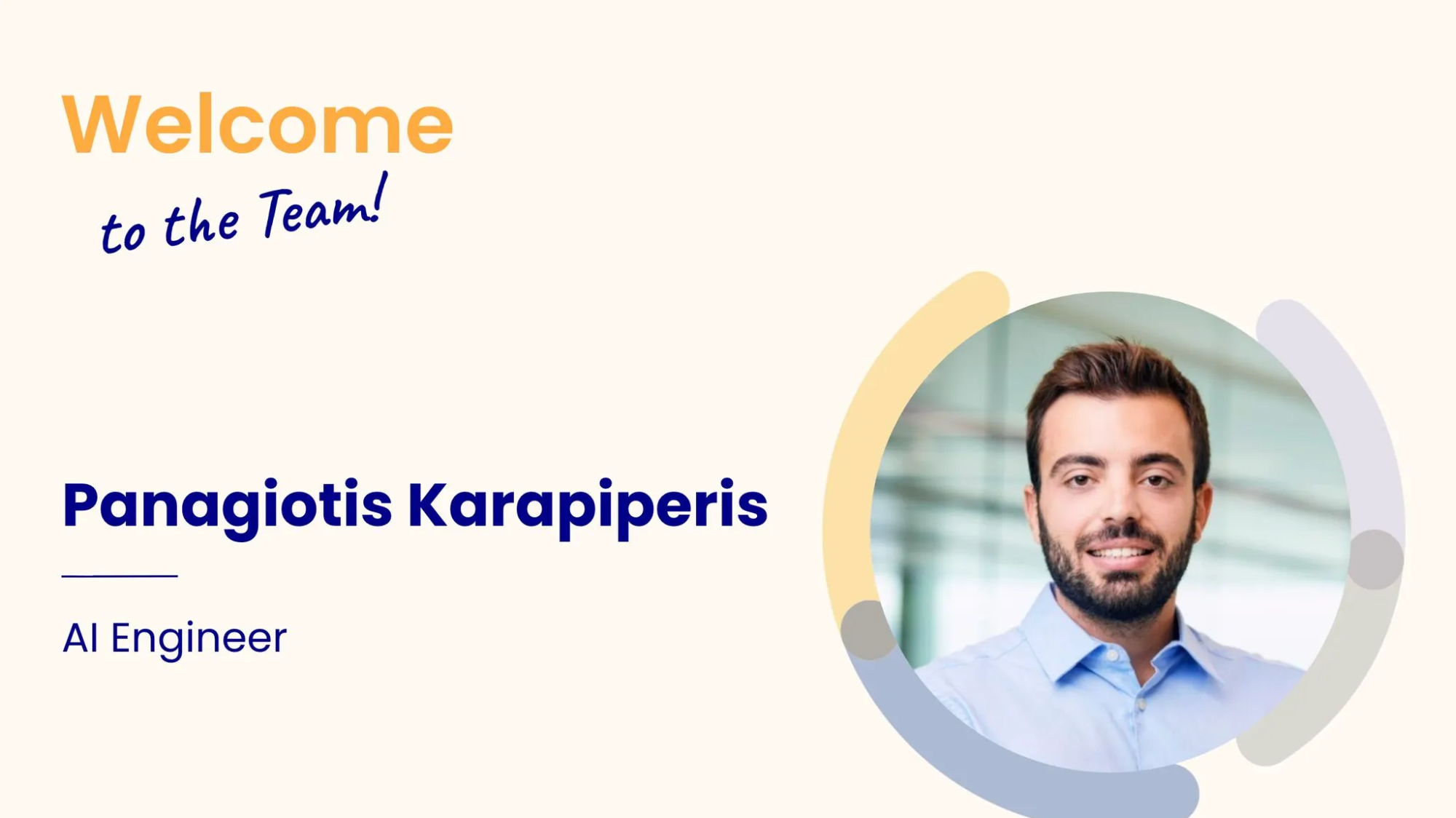 Growing the team: Welcome, Pana