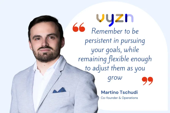 Martino Tschudi interviewed by Swiss Startup Association