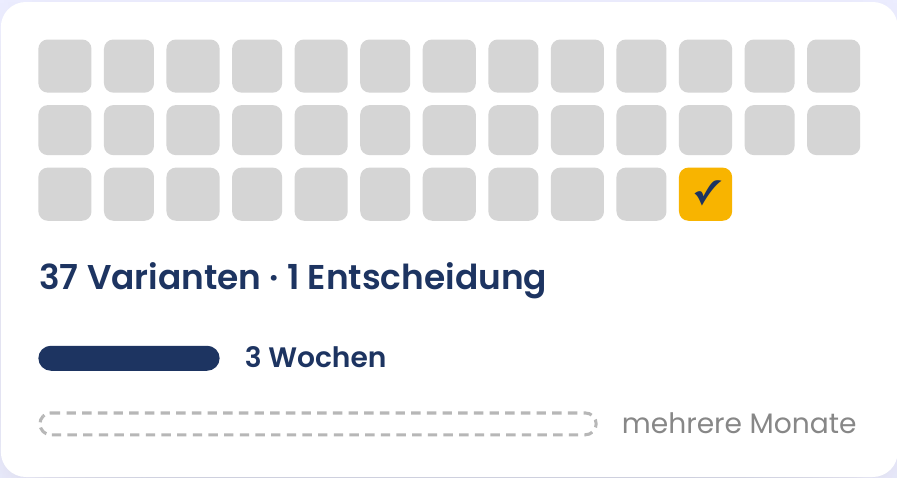 Variantenstudie Machbarkeit, Niederscherli