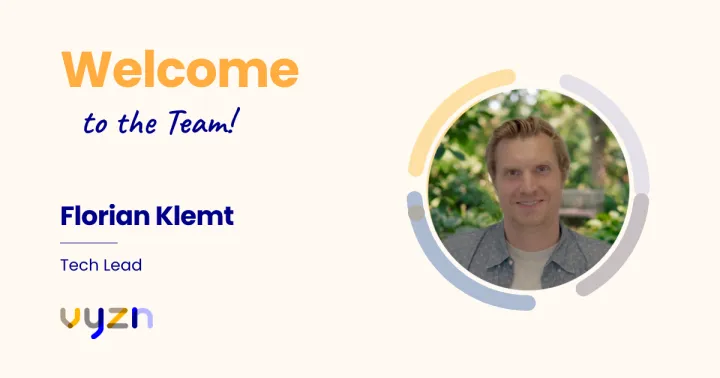 Growing the team: Welcome, Florian